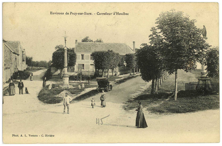 Houlbec. Carrefour d'Houlbec.