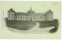 Pont-Audemer. Le Petit Séminaire, façade principale.