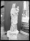 Statue de Vierge à l'enfant de l'église de Daubeuf-près-Vatteville (Eure).