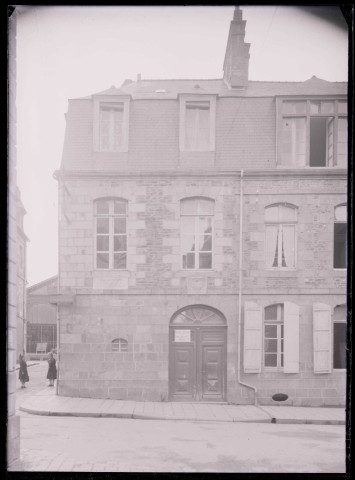 Hôtel de Marigny, 18 rue de Chateaubriand à Fougères (Ille-et-Vilaine), ancienne maison de Marie-Anne, soeur de François-René de Chateaubriant, marié à M. de Marigny.