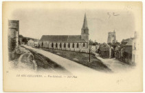 Bec-Hellouin (Le). Vue Générale.