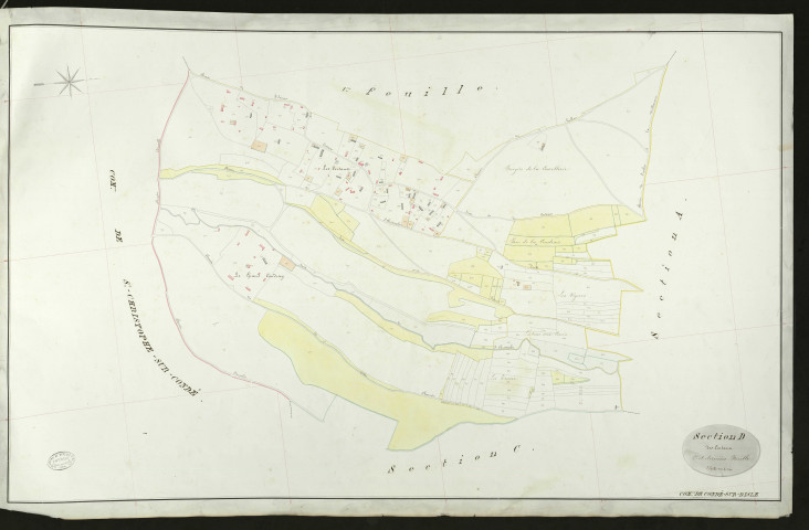 Condé-sur-Risle. Section D _ des Certaux _ 2e et dernière Feuille