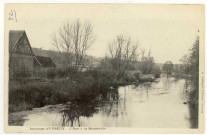 Bonneville-sur-Iton (la). L'Iton à la Bonneville.