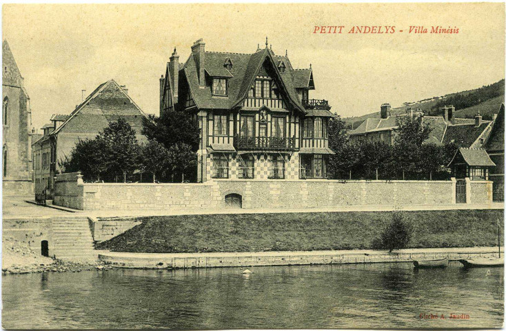 Andelys (Les). Petit Andelys. - Villa Minésis.