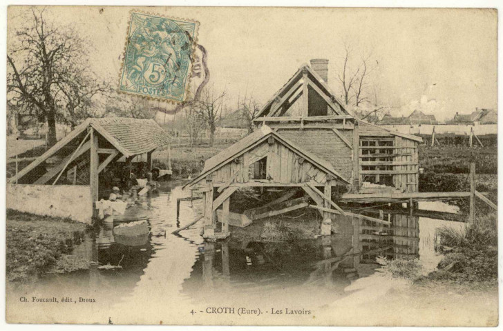 Croth. Une Vue sur l'Eure.