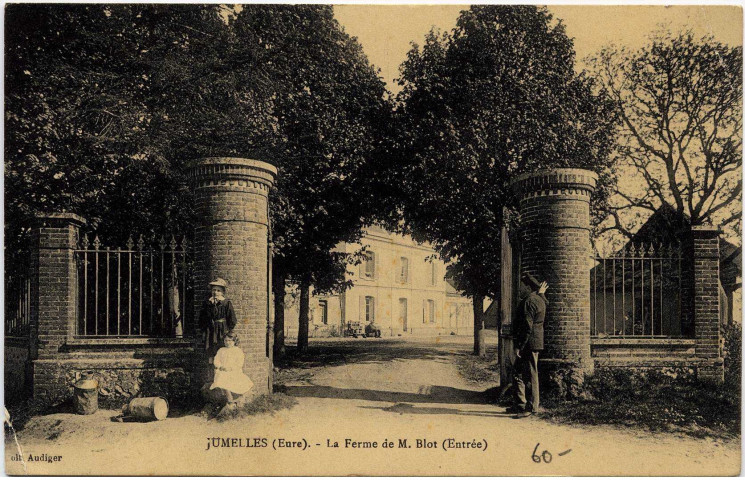 Jumelles. La Ferme de M. Blot (Entrée).