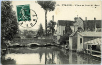 Evreux-Ville. L'Iton au Pont St Léger.