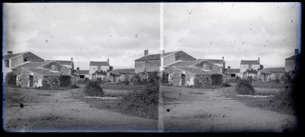Fermes à la campagne.