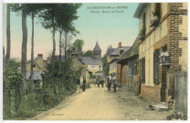 Saint-Christophe-sur-Condé. Entrée - Route de Condé.