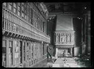 Intérieur du palais de justice de Rouen (Seine-Maritime).