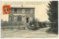 Saint-Léger-du-Gennetey. Route de Boissey-le-Châtel à la Gare de Saint-Léger-Boissey.