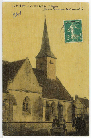 Tilleul-Lambert (Le). L'Eglise.