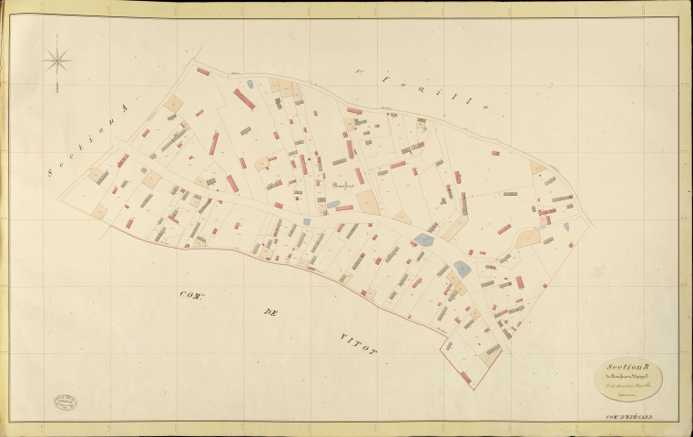 Epégard. Section B _ de Beaufour et d'Epégard _ 2e et dernière Feuille