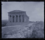 Temple de la Concorde dans la vallée de l'Agrigente en Sicile (Italie).