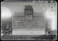 Retable de l'église de Bosnormand (Eure) représentant la Passion du Christ.