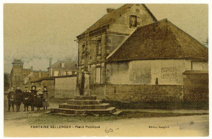 Fontaine-Bellenger. Place Publique.