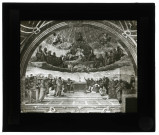Tableau "La Dispute du Saint-Sacrement" de Raphaël au Vatican.