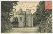 Verneuil-sur-Avre. Le Castel - Façade principale.