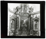Église de Fontaine-la-Louvet (Eure), autel-retable.