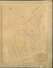 Brosville. Tableau d'assemblage _ du Plan Parcellaire de la Commune du Brosville _ Canton de Evreux (nord) - Evreux - Eure. _ Terminé sur le Terrain le 29 Janvier 1843 , sous l'administration de M. de Monicault, Préfet _ M. Martinot, Maire _ sous la Direction de M. Garnier, Directeur des Contributions directes _ M. Le Fébure, Géomètre en Chef. _ Par M. Gérard, Géomètre de 1re classe.