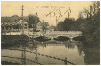 Louviers-Ville. Le Pont de la Gare.