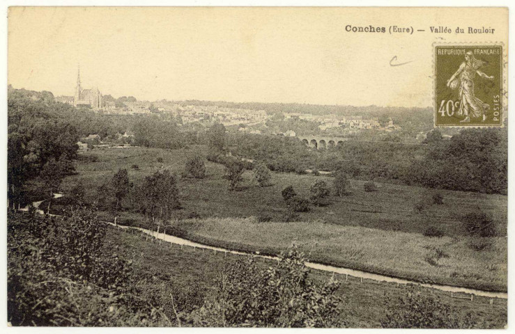 Conches-en-Ouche. Vallée du Rouloir.