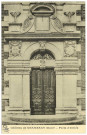 Gouville. Château de Chambray (Eure) - Porte d'entrée.