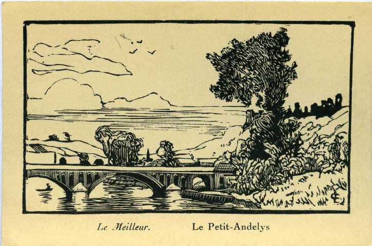 Andelys (Les). Le Petit-Andelys.