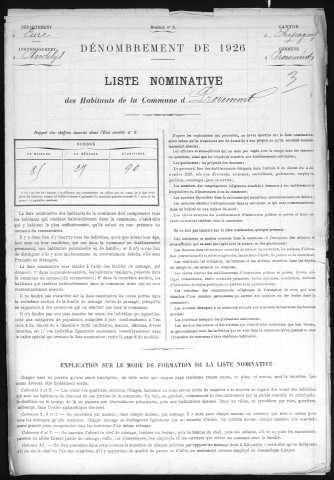 PROVEMONT 1926