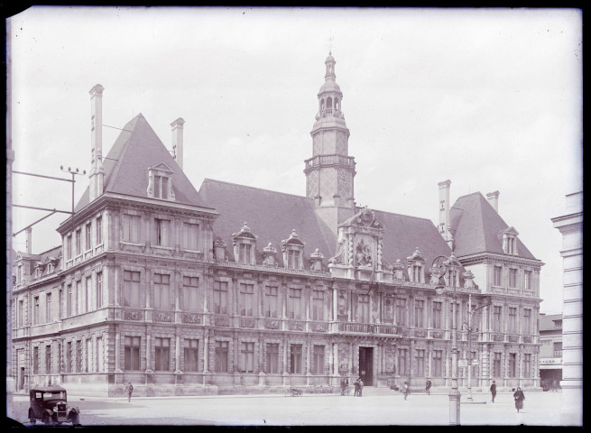 Hôtel de ville de Reims (Marne).