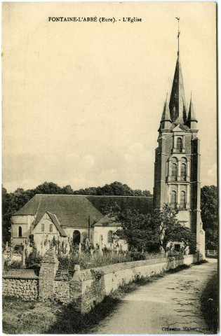 Fontaine-l'Abbé. L'Eglise.