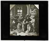 Musée The National Gallery de Londres (Angleterre), tableau de Schongauer « la Mort de la Vierge ».