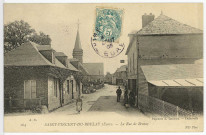 Saint-Vincent-du-Boulay. La Rue de Bernay.