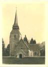 Vue générale de l'église d'Amfreville-sur-Iton (Eure, France)