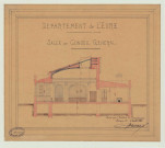 Evreux _"Salle du Conseil général". Préfecture.