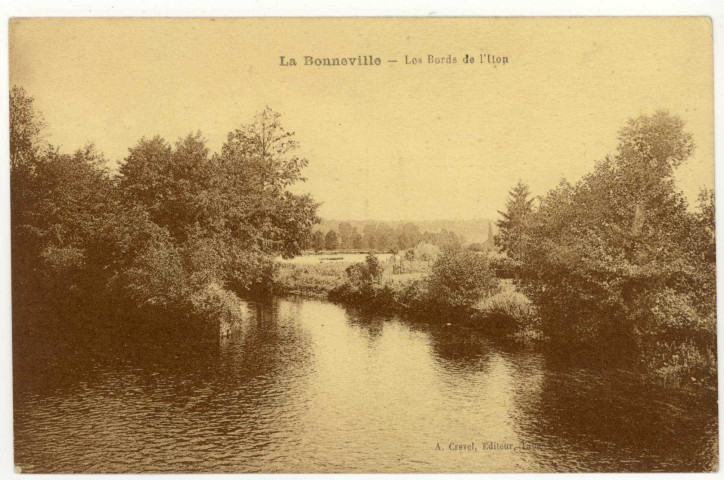 Bonneville-sur-Iton (la). Les Bords de l'Iton.