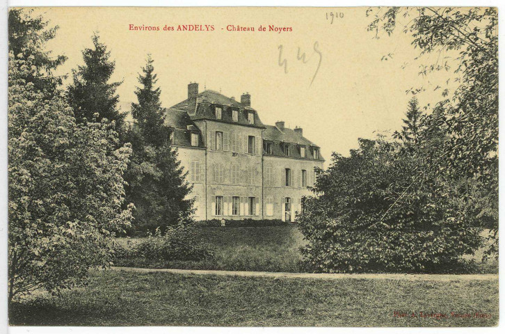 Noyers. Château de Noyers.