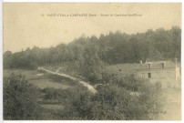 Saint-Cyr-la-Campagne. Route de Caudebec-lès-Elbeuf.