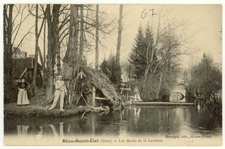 Bézu-Saint-Eloi. Les Bords de la Lévrière.
