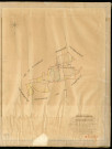 Saint-Germain-des-Angles. Tableau d'assemblage _ du Plan Parcellaire de la Commune de St Germain des Angles _ Canton de Evreux (nord) - Evreux - Eure. _ Terminé sur le Terrain le 21 Juin 1841 , sous l'administration de M. de Monicault, Préfet _ M. Liesse, Maire _ sous la Direction de M. Garnier, Directeur des Contributions directes _ M. Le Fébure, Géomètre en Chef. _ Par M. Piedevant, Géomètre de 1re classe.