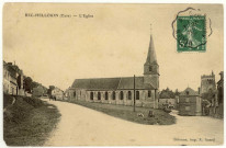 Bec-Hellouin (Le). L'Eglise.