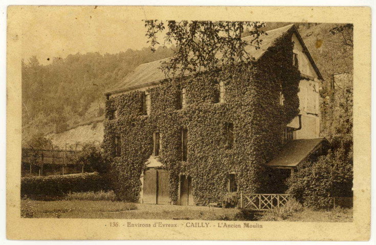 Cailly-sur-Eure. L'ancien Moulin.