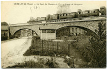 Charleval. Le Pont du Chemin de Fer - Ligne de Serqueux.