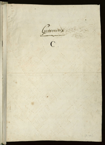Guiseniers - Atlas des "plans terriers de la paroisse de Guiseniers". *