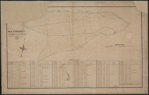 "Plan de nivellement de la garenne de Navarre".