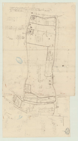 Glos-la-Ferrière – Couvains – Saint-Pierre-de-Sommaire (Orne) - Plans de la Seigneurie de Glos *