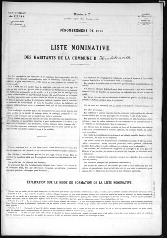 HEUDEBOUVILLE 1936