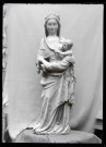 Statue de Vierge à l'enfant de l'église de Surtauville (Eure).