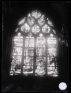 Église de La Couture-Boussey (Eure), vitraux de l'abside représentant la Nativité.