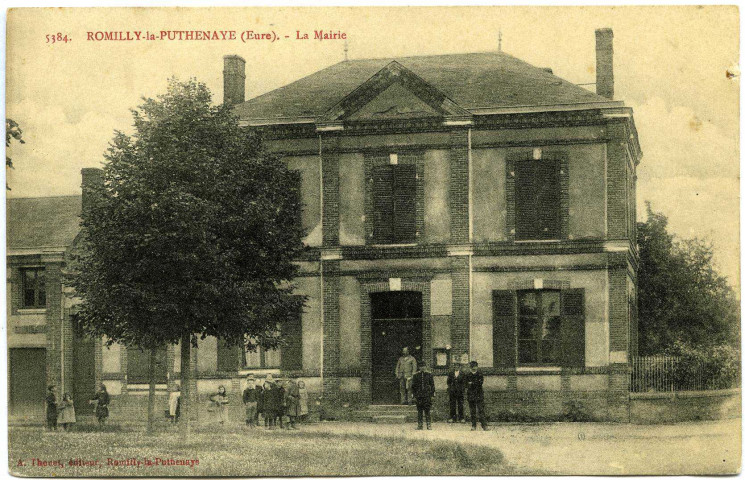 Romilly-la-Puthenaye. La Mairie.